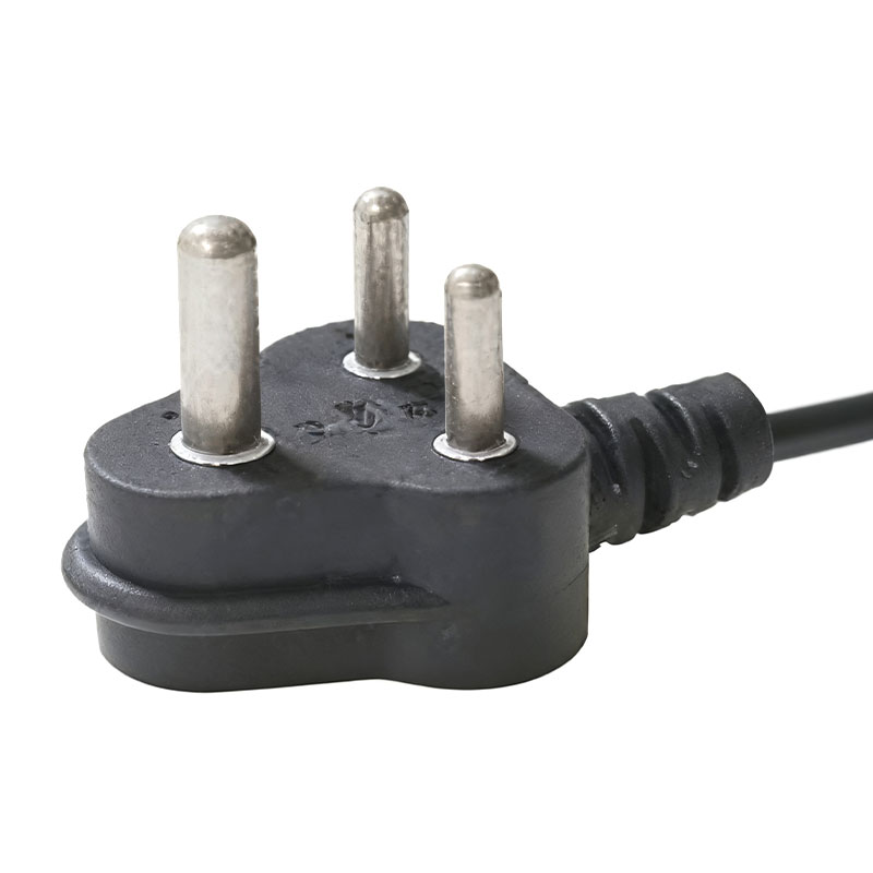 Norme sud-africaine 16A 250V, prise à 3 broches, cordons d'alimentation électrique