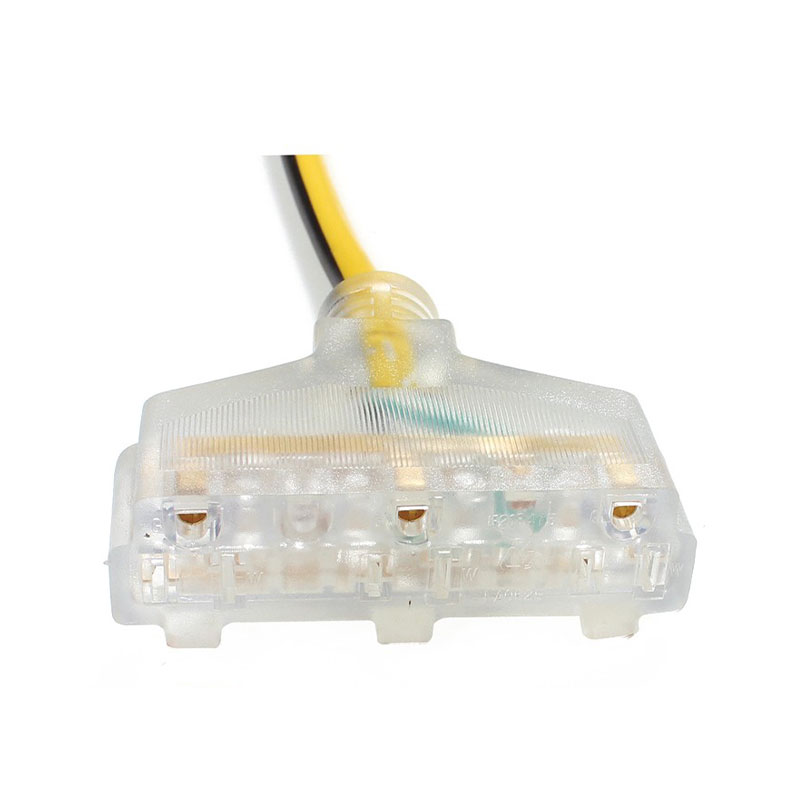 Rallonges de connecteurs transparents multiprises robustes FP-676, FP-682